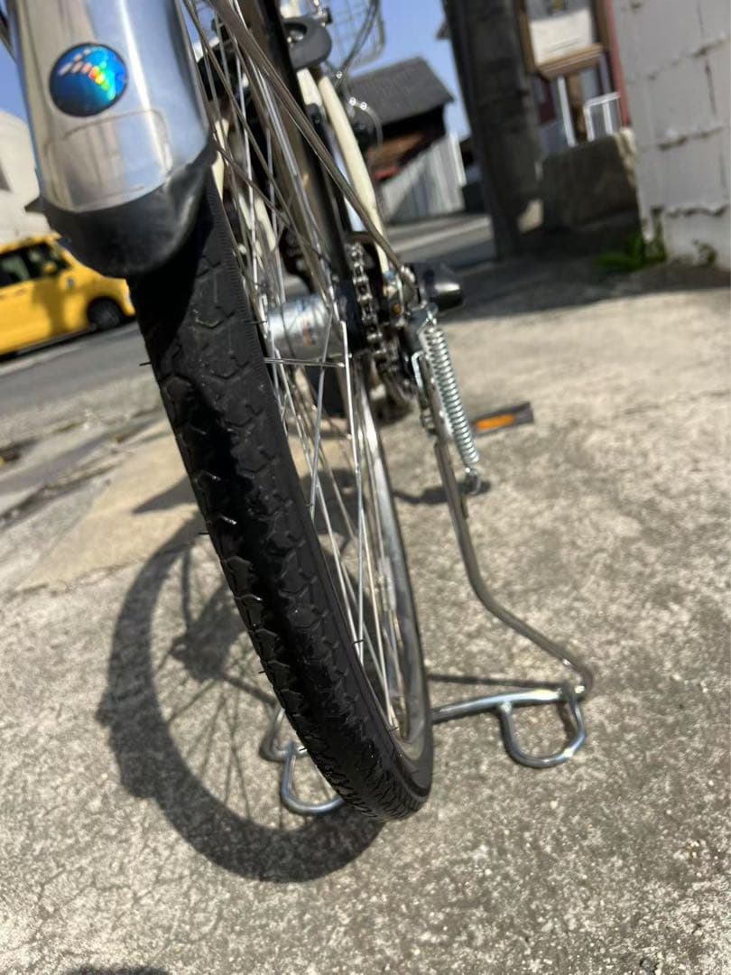 227 パナソニック 電動アシスト自転車 26インチ　6.6AH 充電器付き