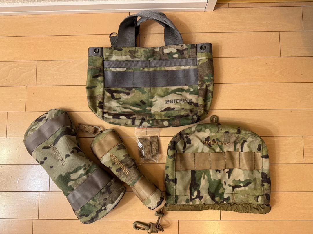 BRIEFING マルチカム迷彩 5点セット売り