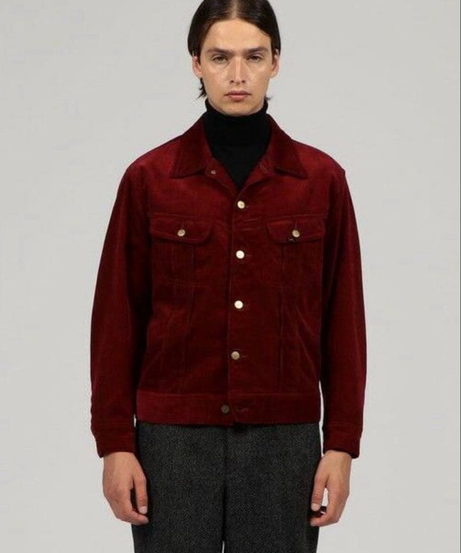 TOMORROWLAND 【別注】Lee コットンコーデュロイ ブルゾン