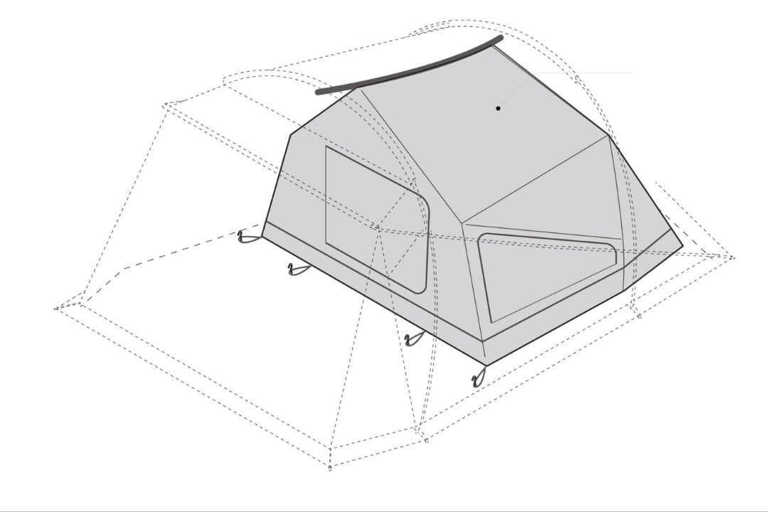 【新品同様】 TOKYO CRAFTS テンビシェルター 黒 フルオプション