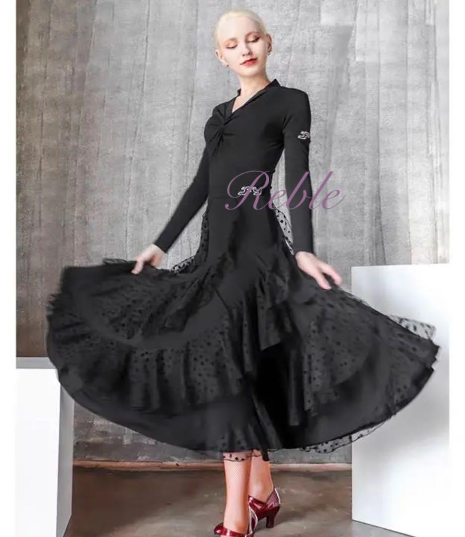 社交ダンス衣装　社交ダンス　ダンスドレス　ダンススカート