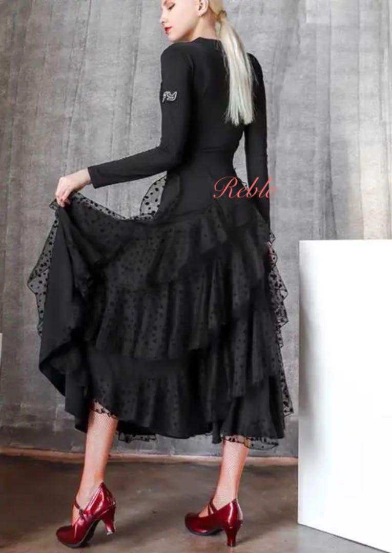 社交ダンス衣装　社交ダンス　ダンスドレス　ダンススカート