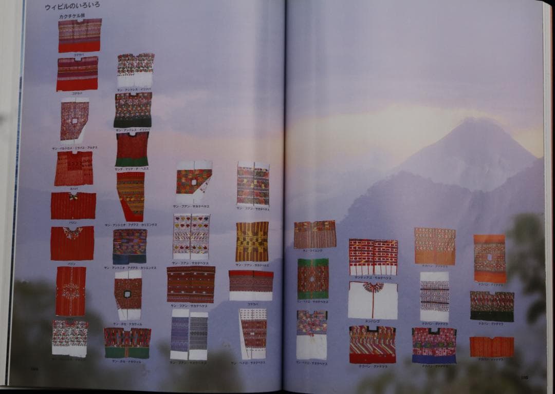 五色の燦き　グアテマラ　マヤ民族衣装