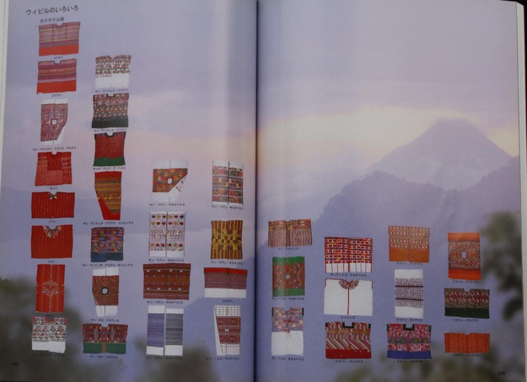 五色の燦き　グアテマラ　マヤ民族衣装