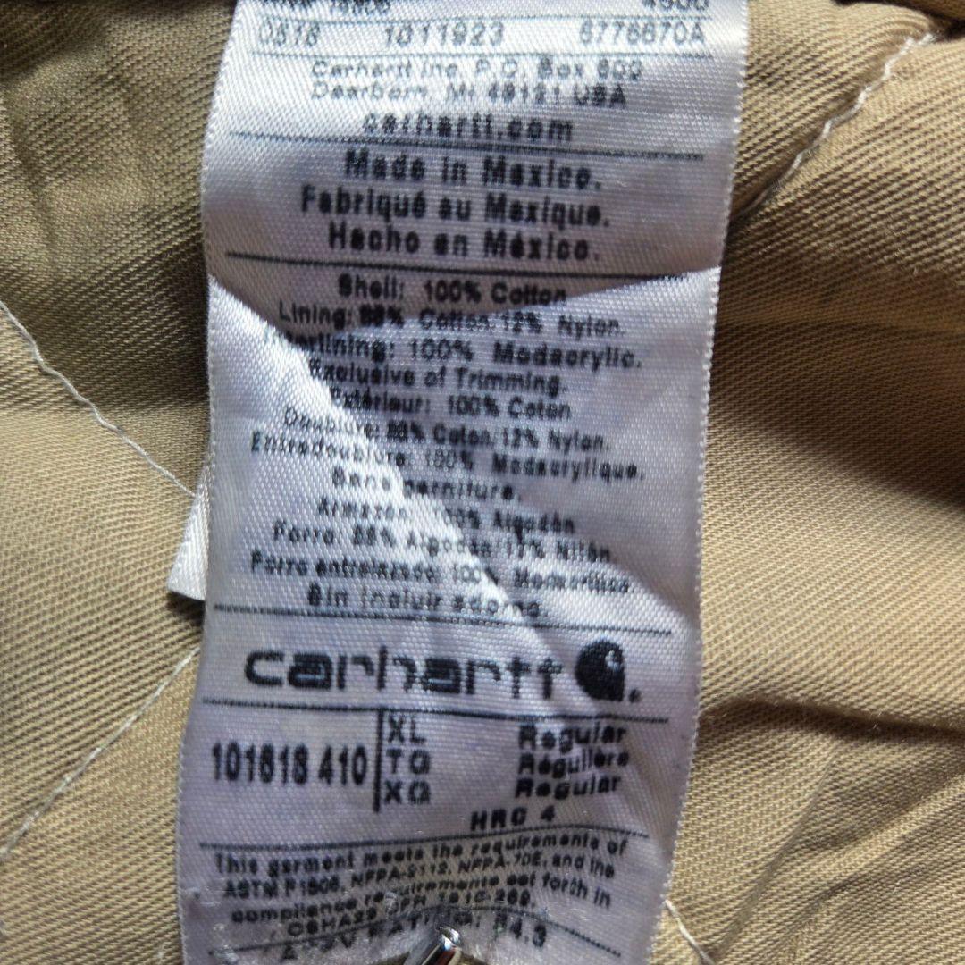 Carharttトラディショナル ダックジャケット フェード ボロ 雰囲気系