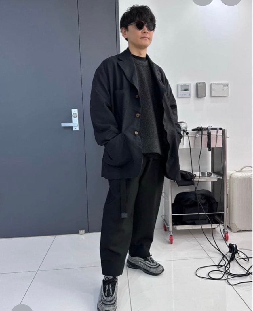 BLACK COMME des GARCONS ポリ ワークジャケット M