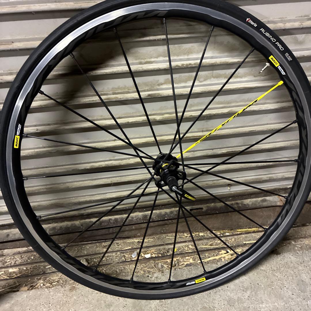 美品　マビック　キシリウムプロ　ust ロードバイク　ホイール