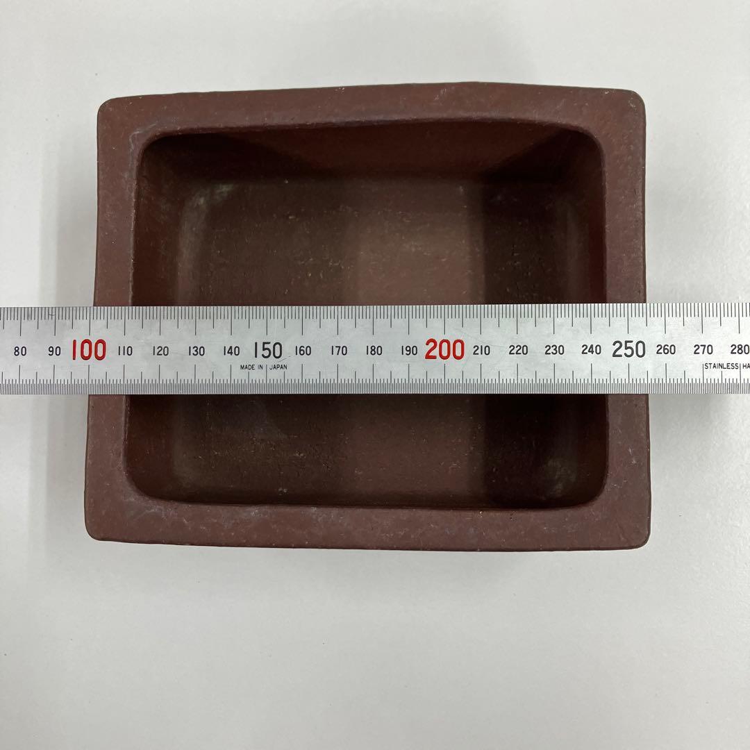 松泉焼　山秋造　盆栽鉢　植木鉢　小品盆栽　山野草