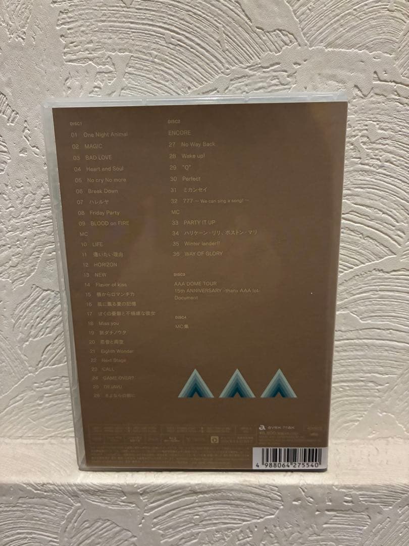 ミュージック AAA/AAA DOME TOUR 15th Blu-ray