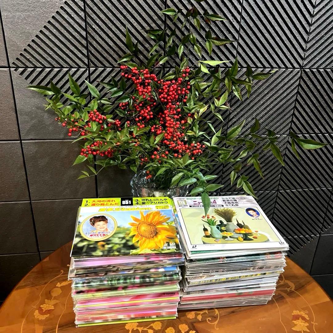 松江江戸歌謡集 全100枚　テイチク　レーザーカラオケ　ディスク