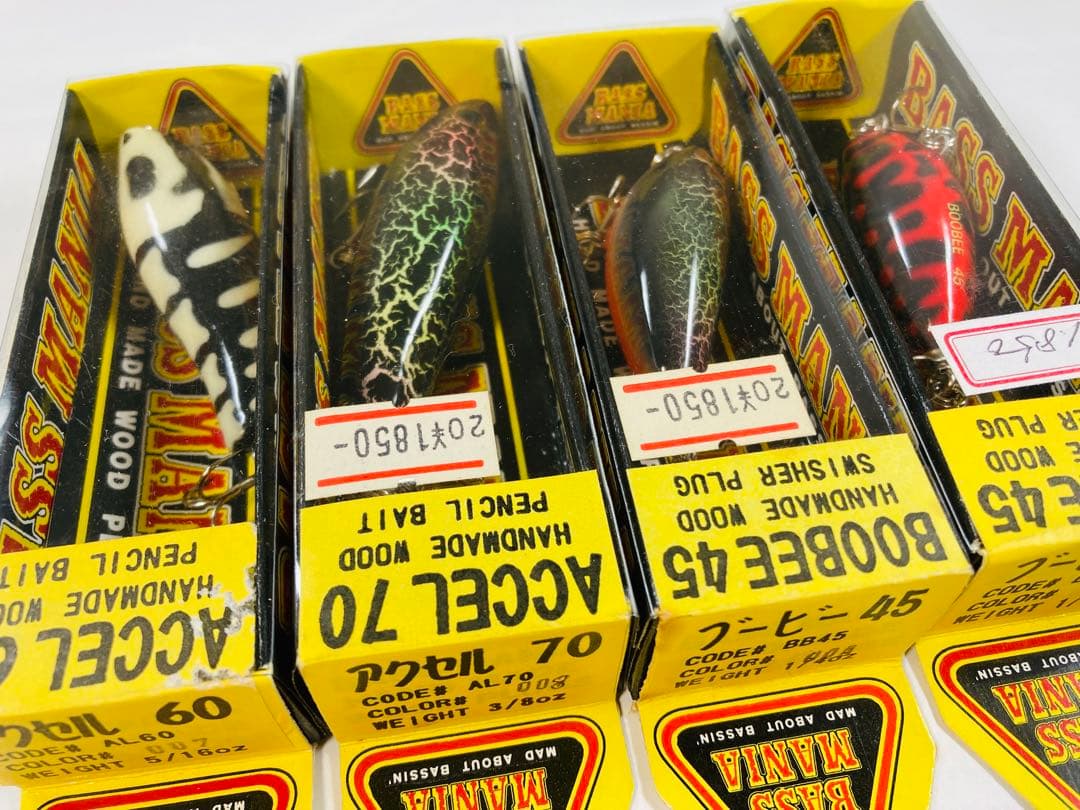 【オールド】ティムコ バスマニア ビービー アクセル ４個セット