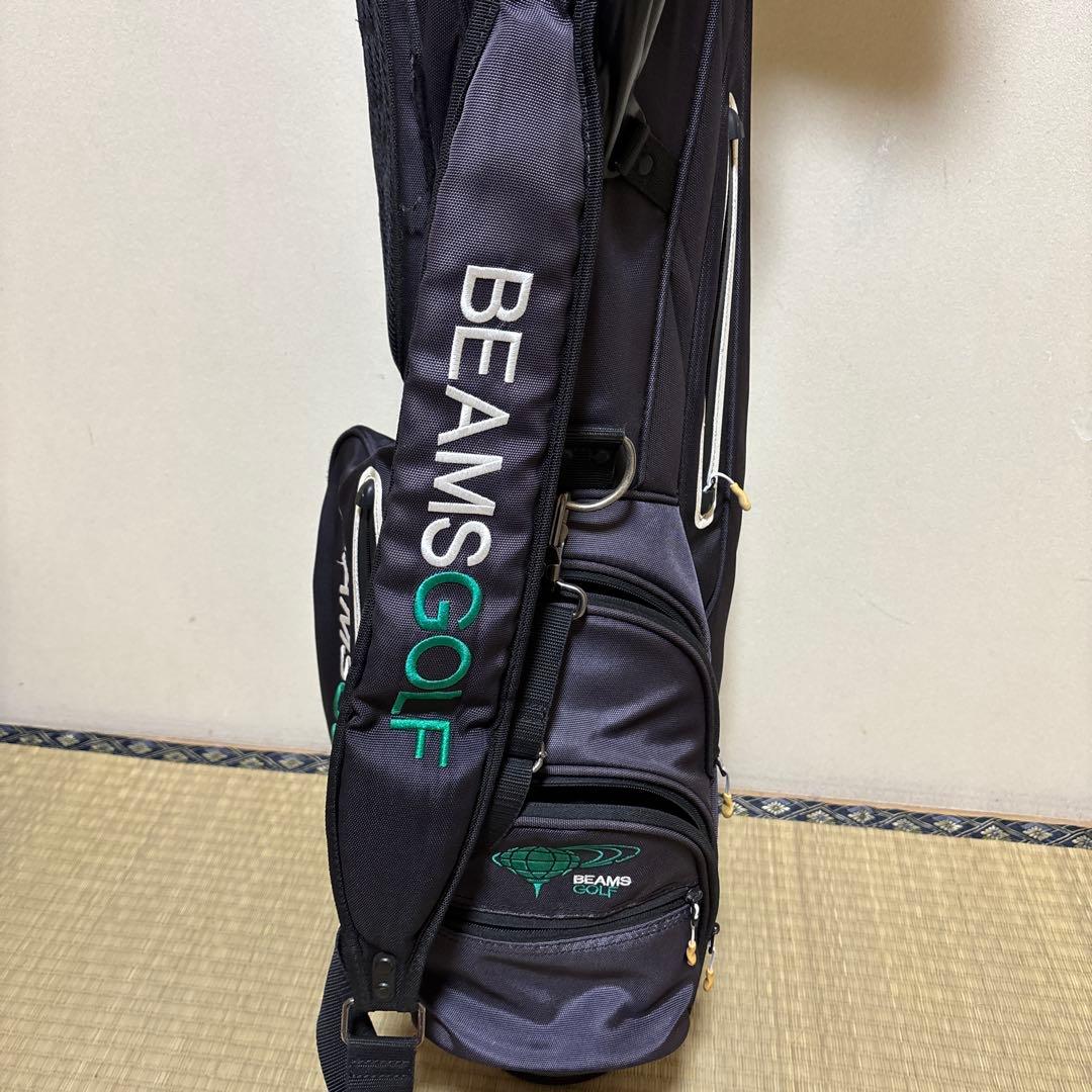 BEAMSGOLF ブラック ゴルフバッグヘッドカバー3点おまけ