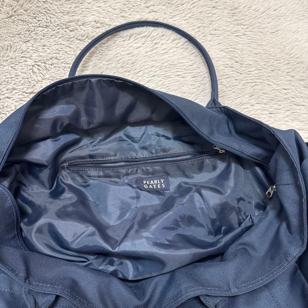 PEARLY GATES ビッグトートバッグ ネイビー PG
