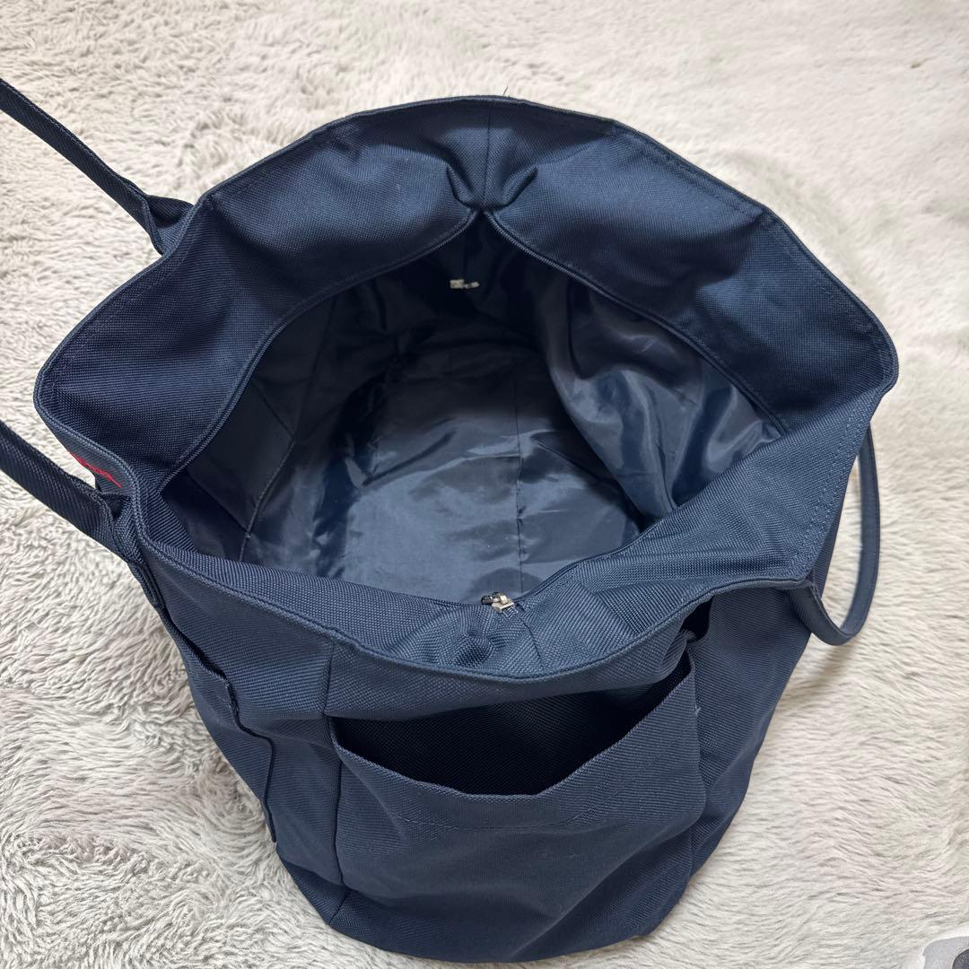 PEARLY GATES ビッグトートバッグ ネイビー PG