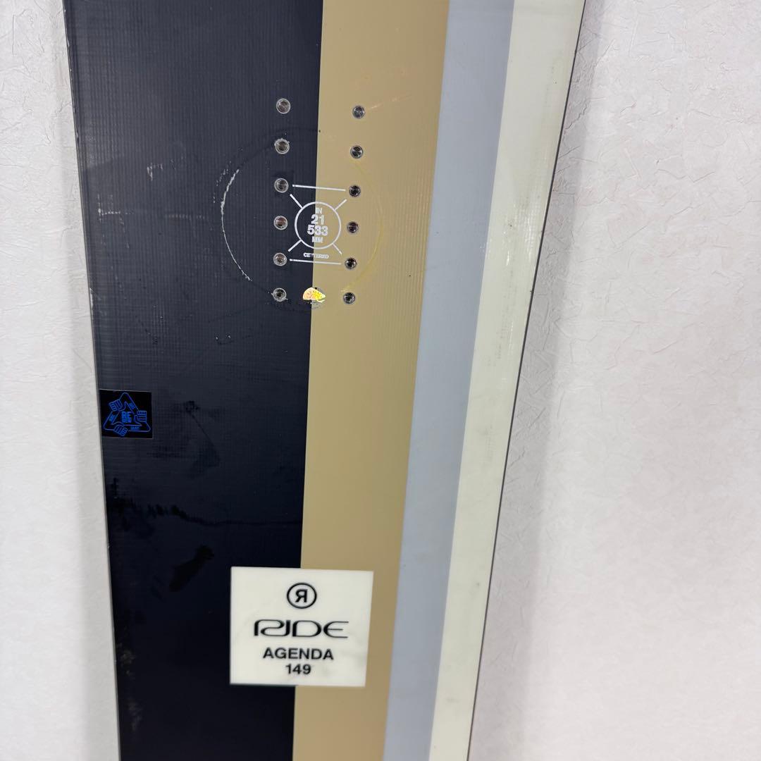 RIDE AGENDA スノーボード 149cm