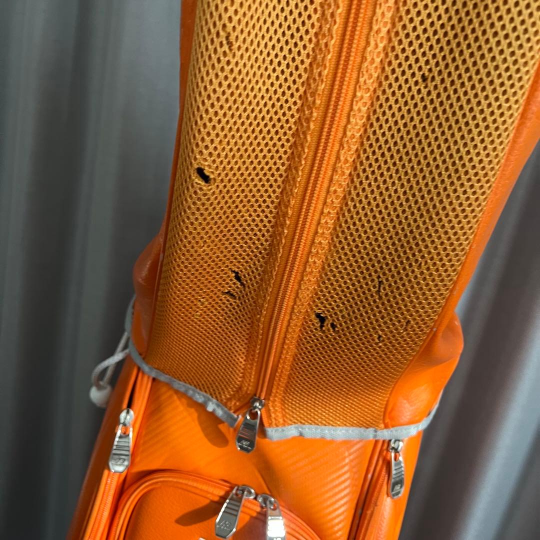 NEW BALANCE GOLF ニューバランスゴルフ　キャディバッグ　レザー