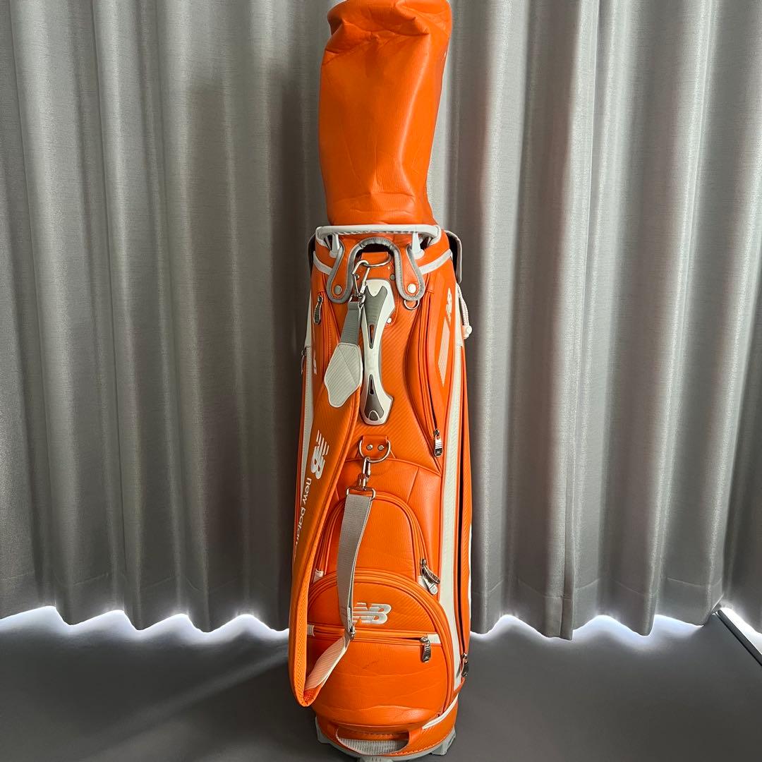NEW BALANCE GOLF ニューバランスゴルフ　キャディバッグ　レザー