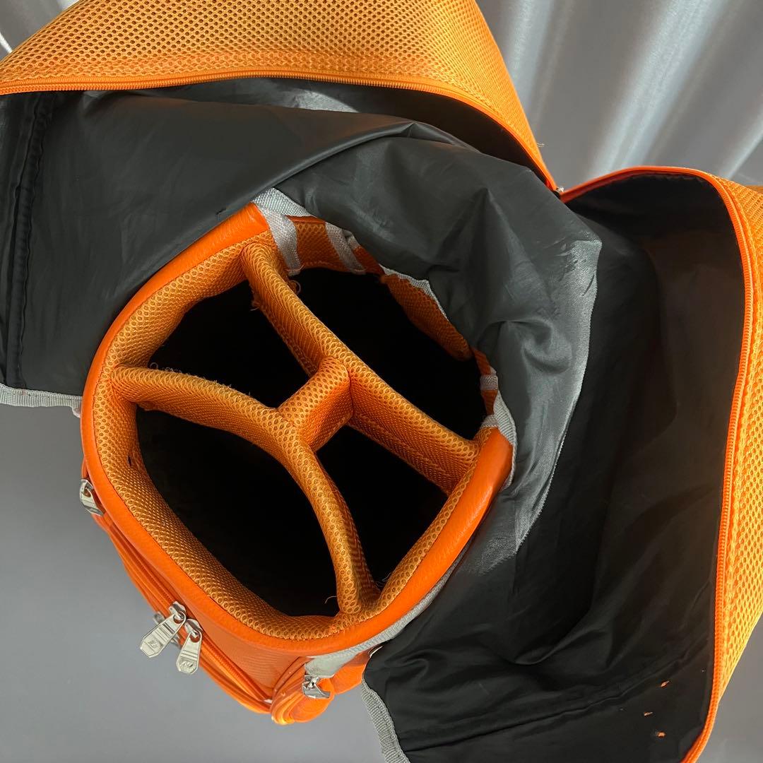 NEW BALANCE GOLF ニューバランスゴルフ　キャディバッグ　レザー