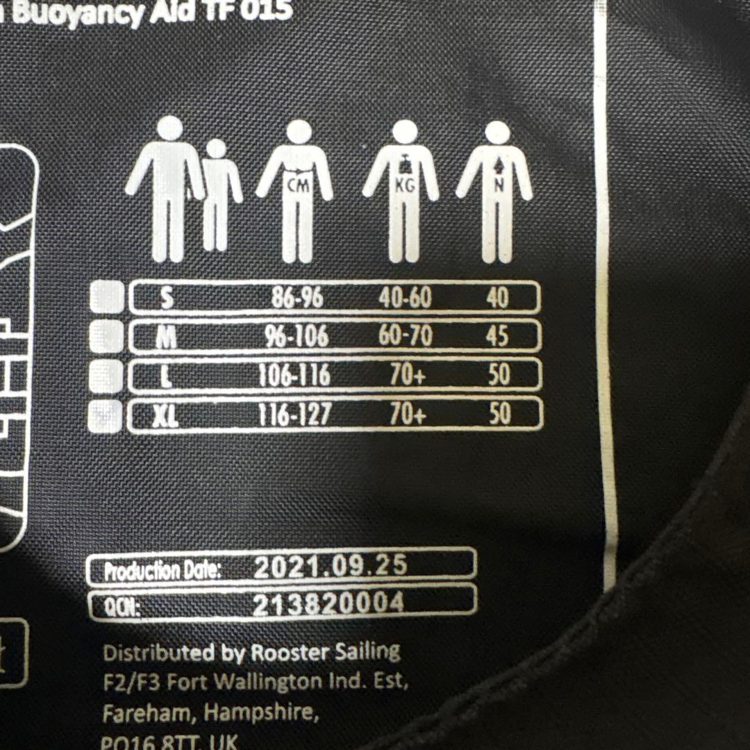 ROOSTER ルースターライフジャケット ブラック 50 XL