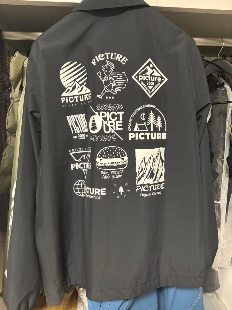ピクチャーオーガニック　コーチジャケット　スノーボードウェア　スノーボード