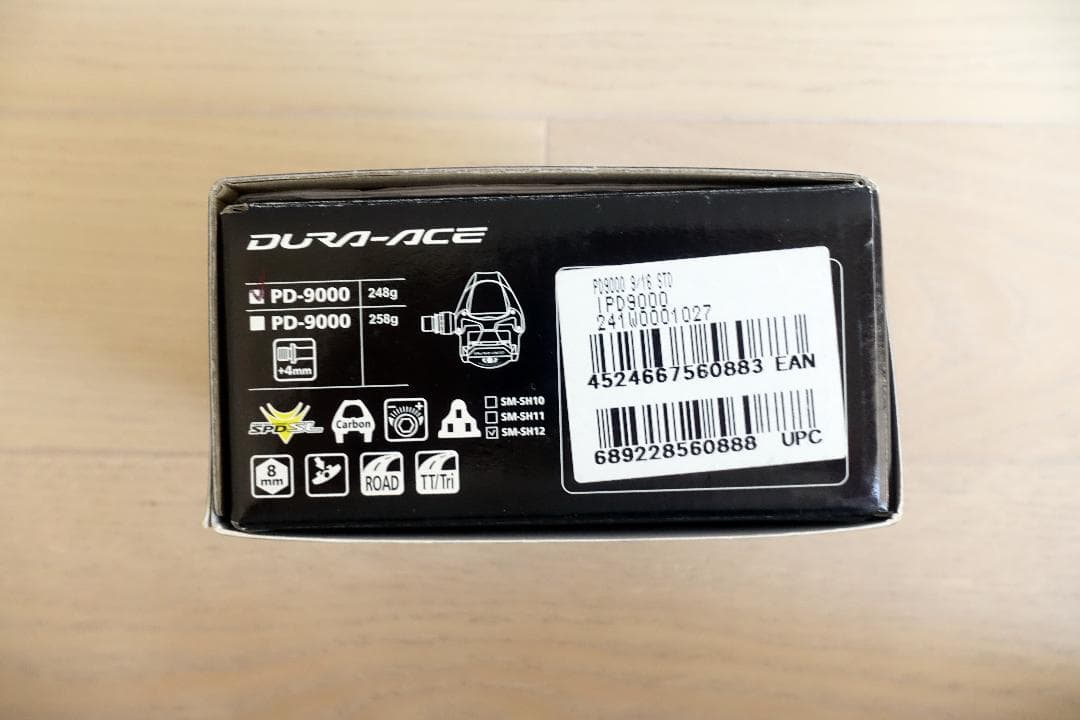 パーツ Shimano DuraAce PD-9000 248g