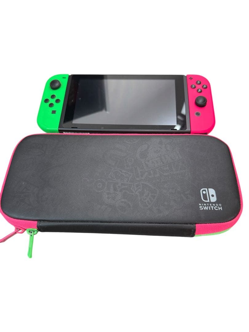 nintendo switch 本体 箱無し ケース付