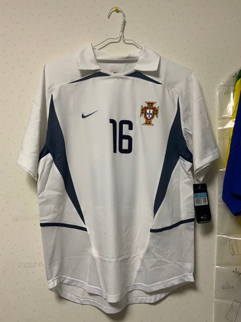 【希少・タグ付き】ポルトガル代表 02-03 アウェイ C.ロナウド 16番