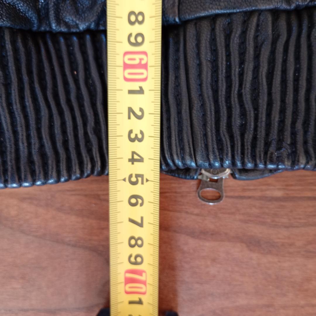 AVIREX◆レザージャケット・ブルゾン/XL/山羊革/6131016