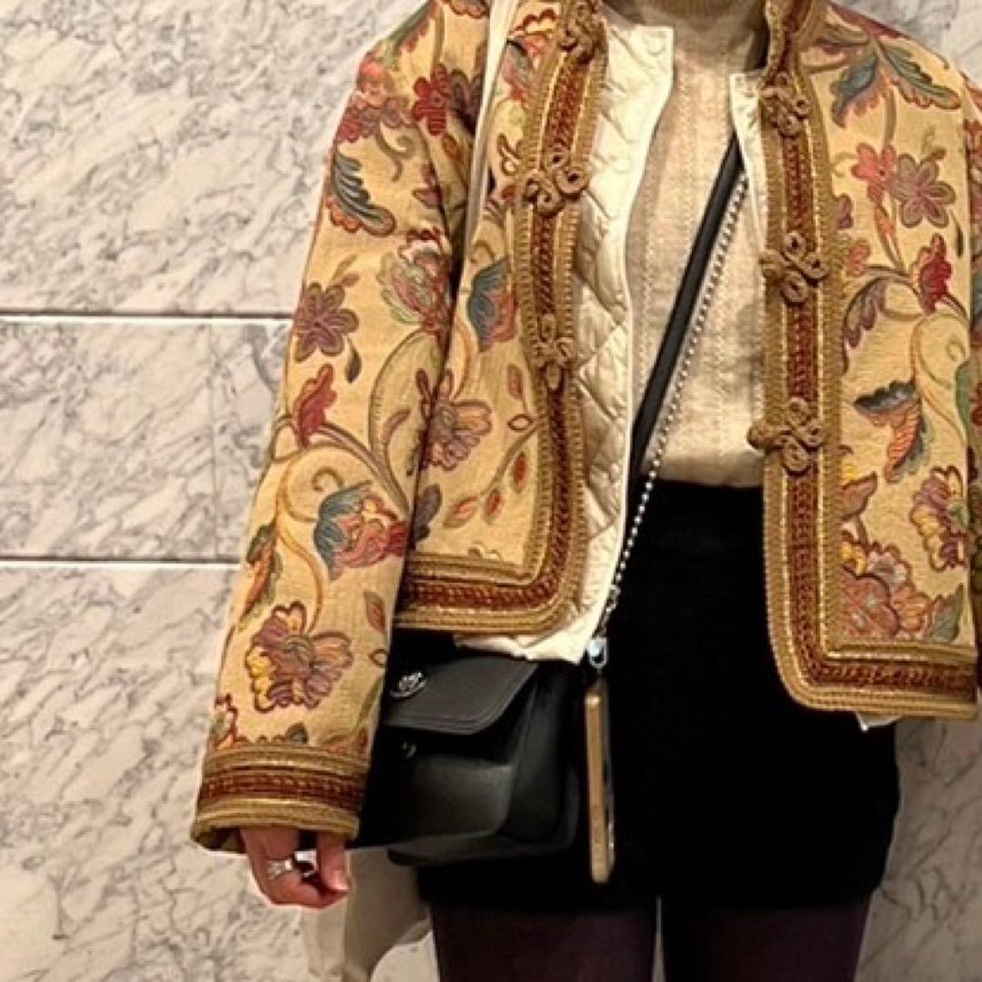 【望叶さま専用】vintage ゴブラン織り　チャイナジャケット