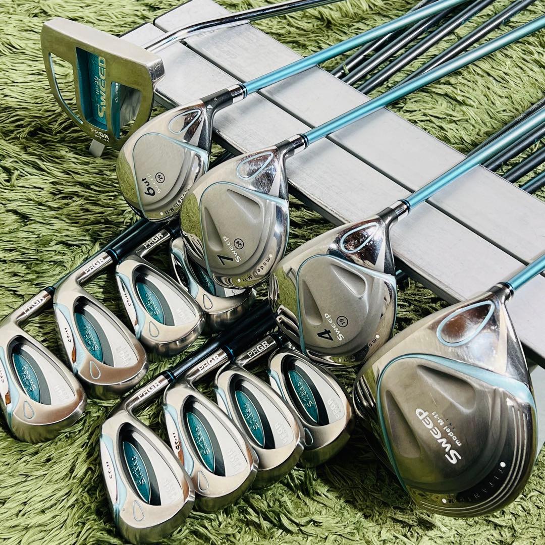 プロギア スウィープ M-11 13本セット レディースゴルフ 初心者 大人気