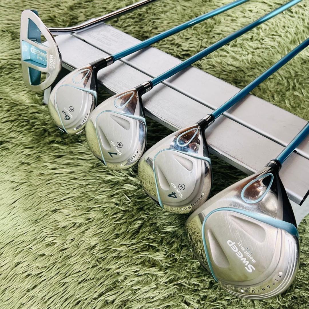 プロギア スウィープ M-11 13本セット レディースゴルフ 初心者 大人気