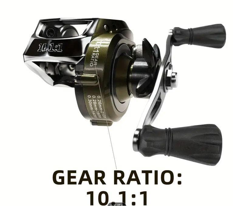 1005 世界第二位の高速巻き上げベイトリール!! ゴーストホーン グリーン