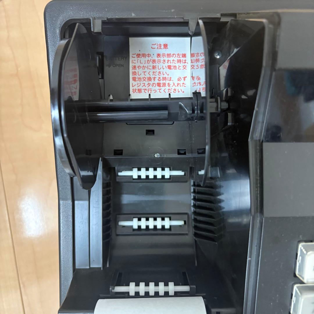 【美品 】SHARP レジスター XE-A107 ブラック　動作確認済