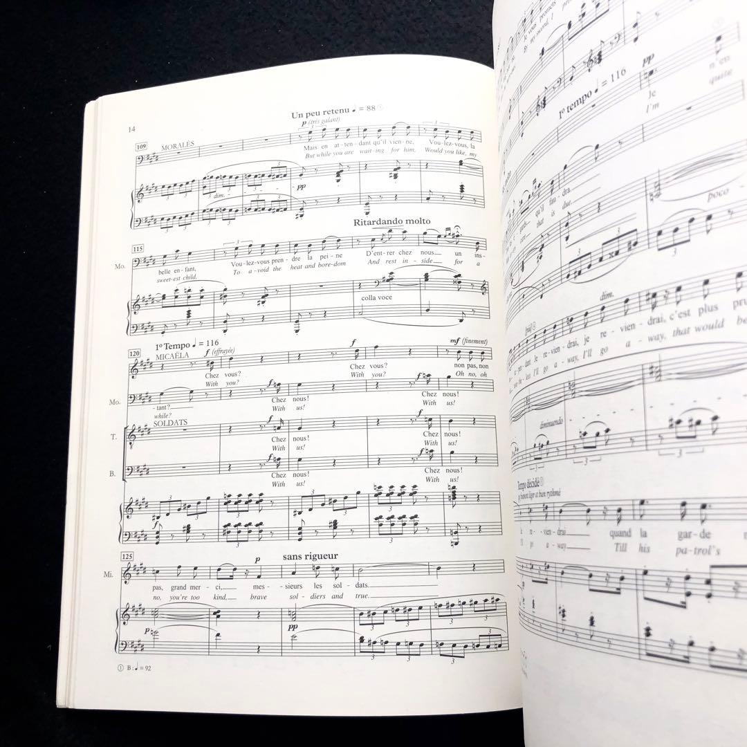 ジョルジュ・ビゼー 歌劇「カルメン」ヴォーカルスコア R.L. Smith