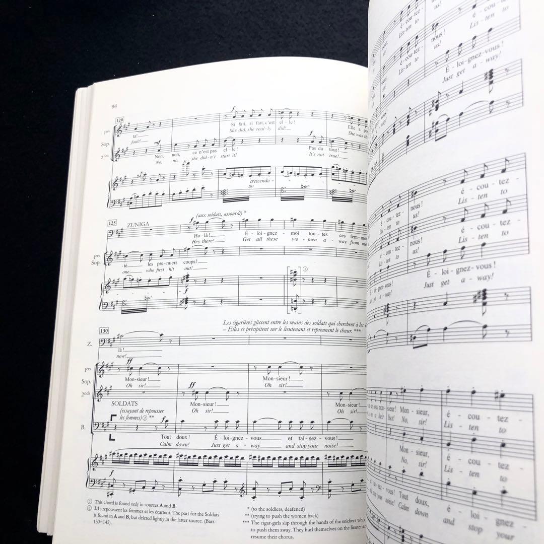 ジョルジュ・ビゼー 歌劇「カルメン」ヴォーカルスコア R.L. Smith