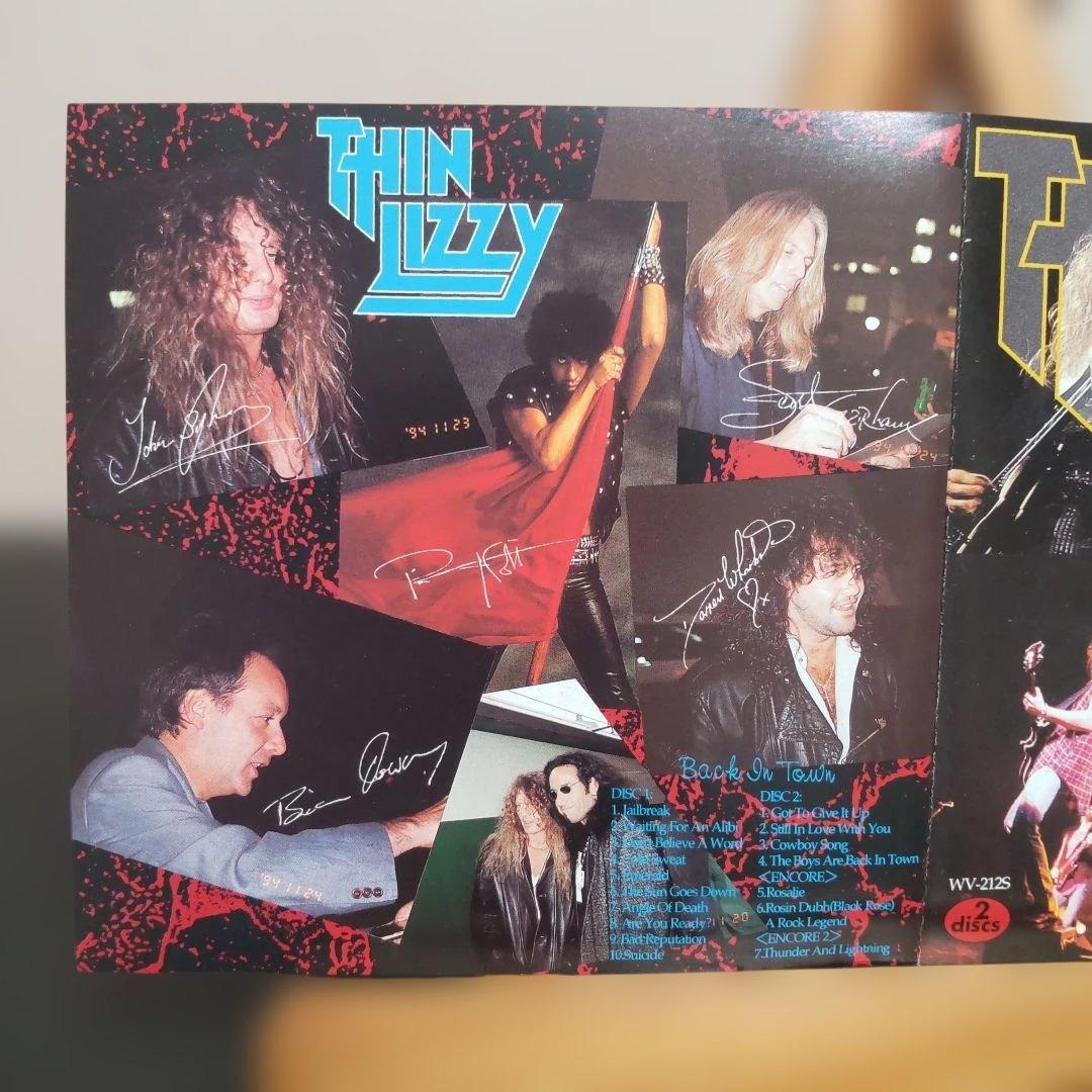 Thin Lizzy / Back In Town 2CD ジョン・サイクス94