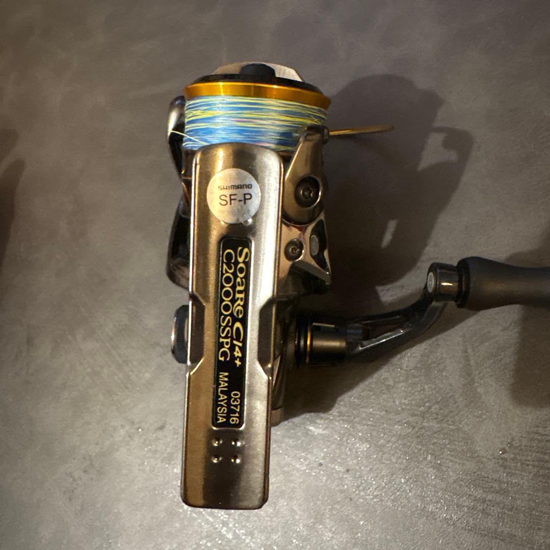 シマノ 17 ソアレ CI4+ C2000SSPG 糸付き