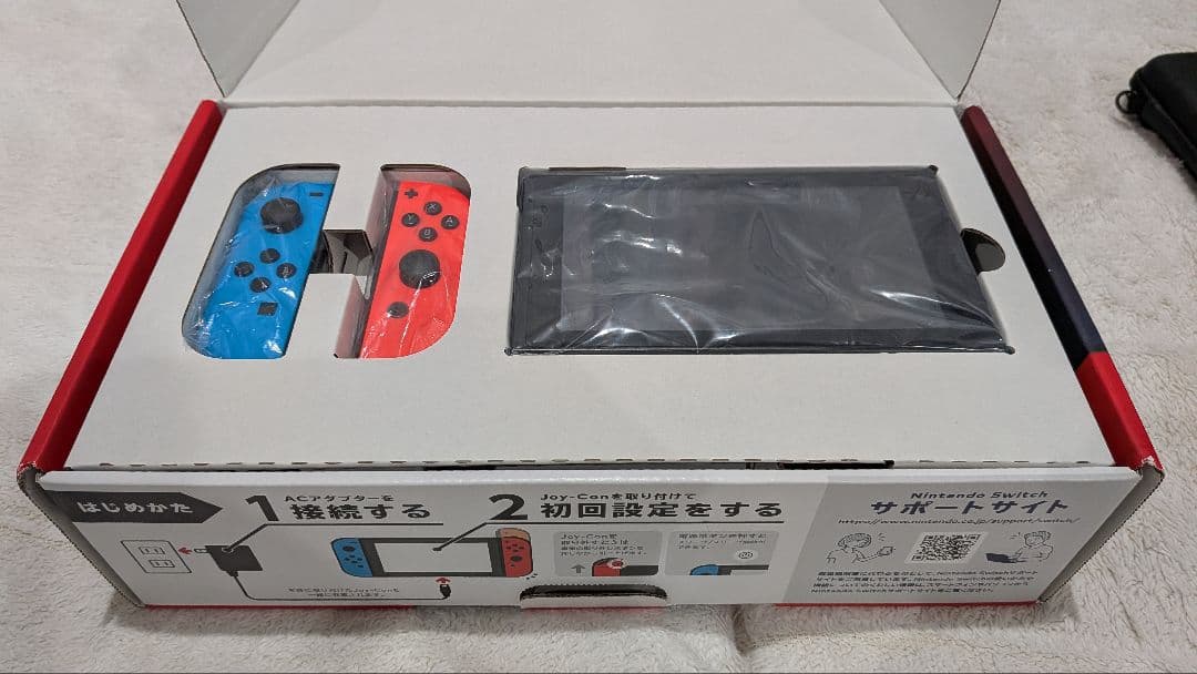 ニンテンドー　スイッチ1　本体　美品　ケース付