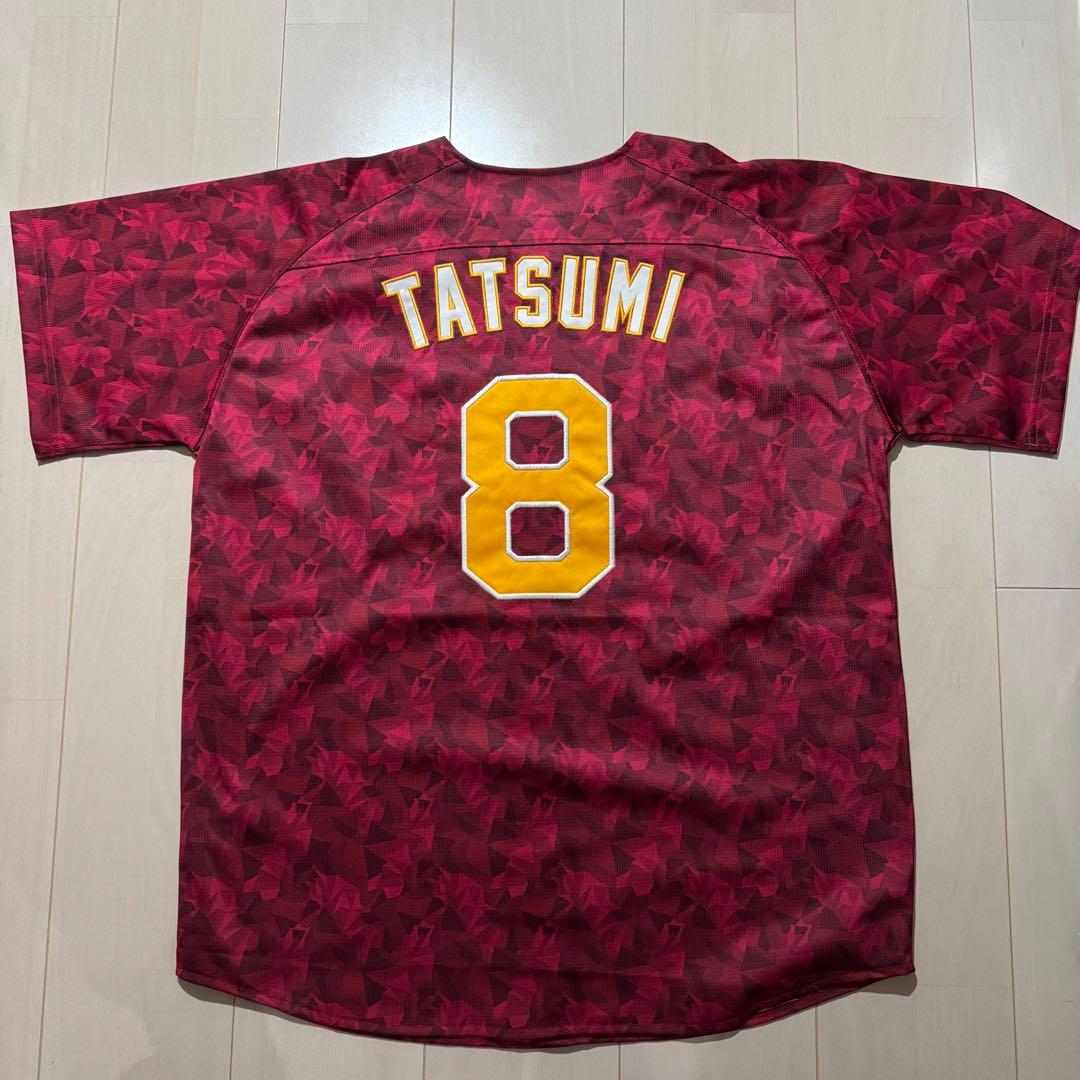 【楽天イーグルス】20thアニバーサリーユニフォーム #8 辰己 涼介