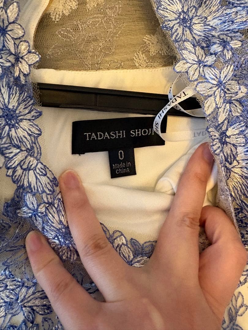 TADASHI SHOJI ノースリーブロングドレス サイズ0
