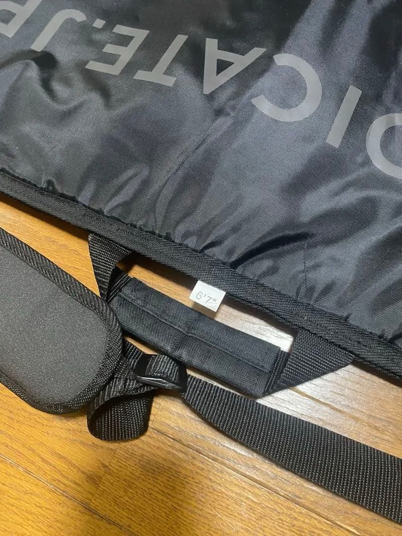 【美品】SYNDICATE.JPN サーフボードケース 黒6'7