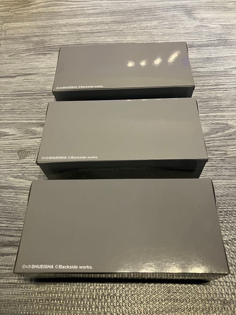 NEOFUK 週刊少年ジャンプ　ロゴフィギュア　3点