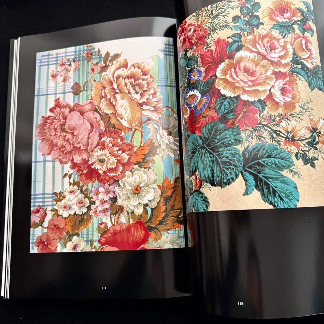 花の装飾デザイン画 作品集「Classic flower」ジャコモ・バルザッギ画