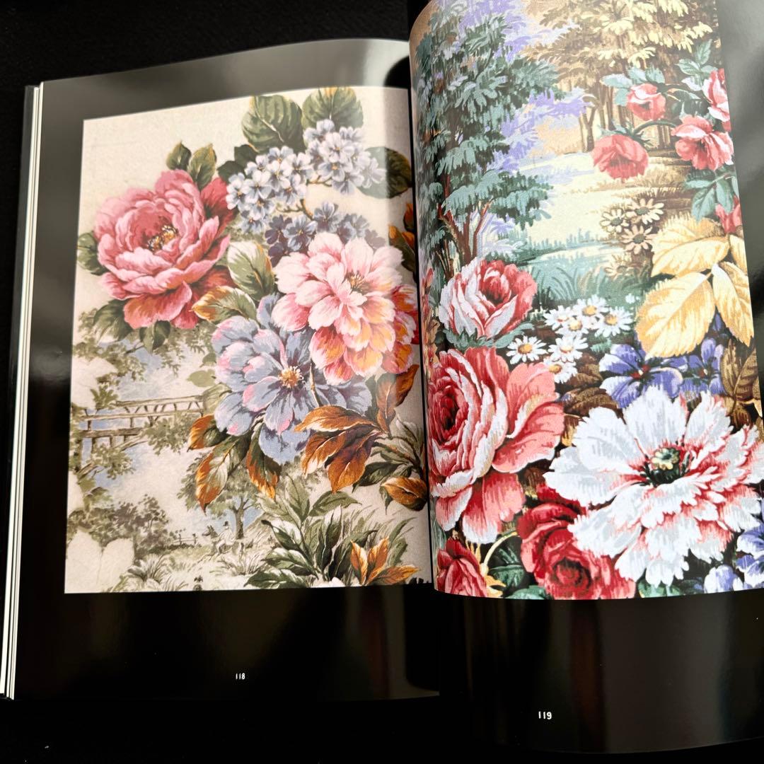 花の装飾デザイン画 作品集「Classic flower」ジャコモ・バルザッギ画