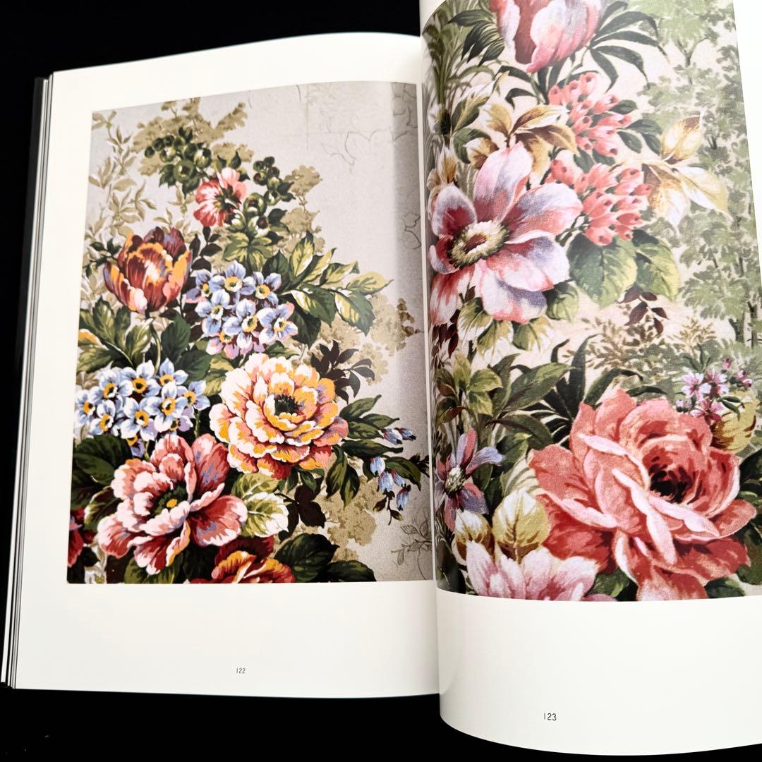 花の装飾デザイン画 作品集「Classic flower」ジャコモ・バルザッギ画