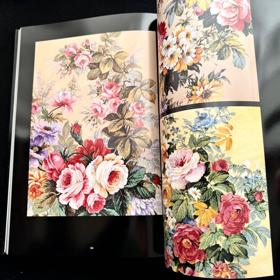 花の装飾デザイン画 作品集「Classic flower」ジャコモ・バルザッギ画