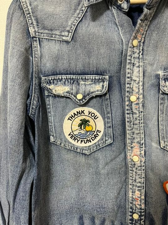 デニムシャツ　TAKUYA∞ UVER