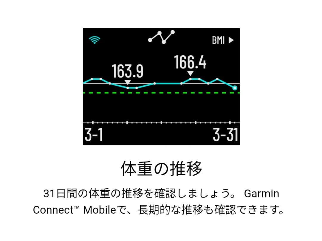 GARMIN Index S2 [PC・スマホ管理機能あり]