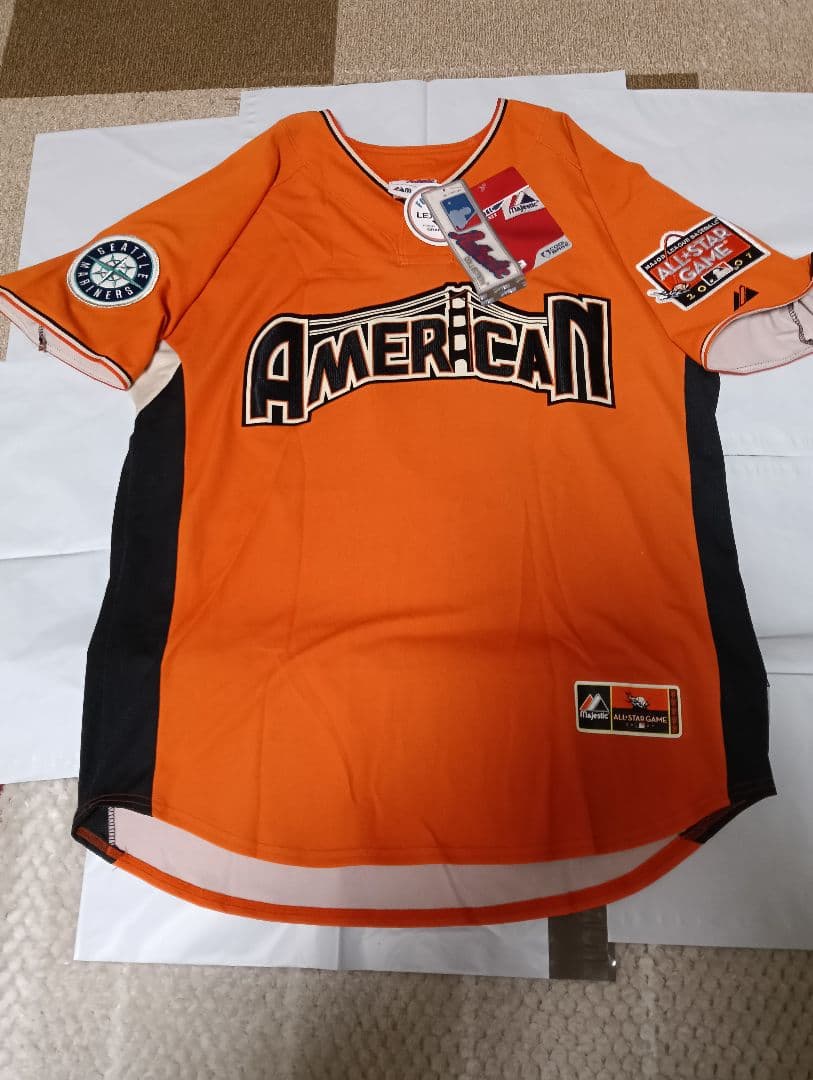 【正規品】イチロー 51番 2007年オールスターゲームユニフォーム Lサイズ