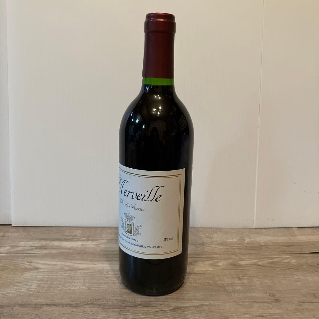 E-壁 希少 新品 ジャンジャン メルヴェイユ・ルージュ ワイン 古酒昭和レトロ